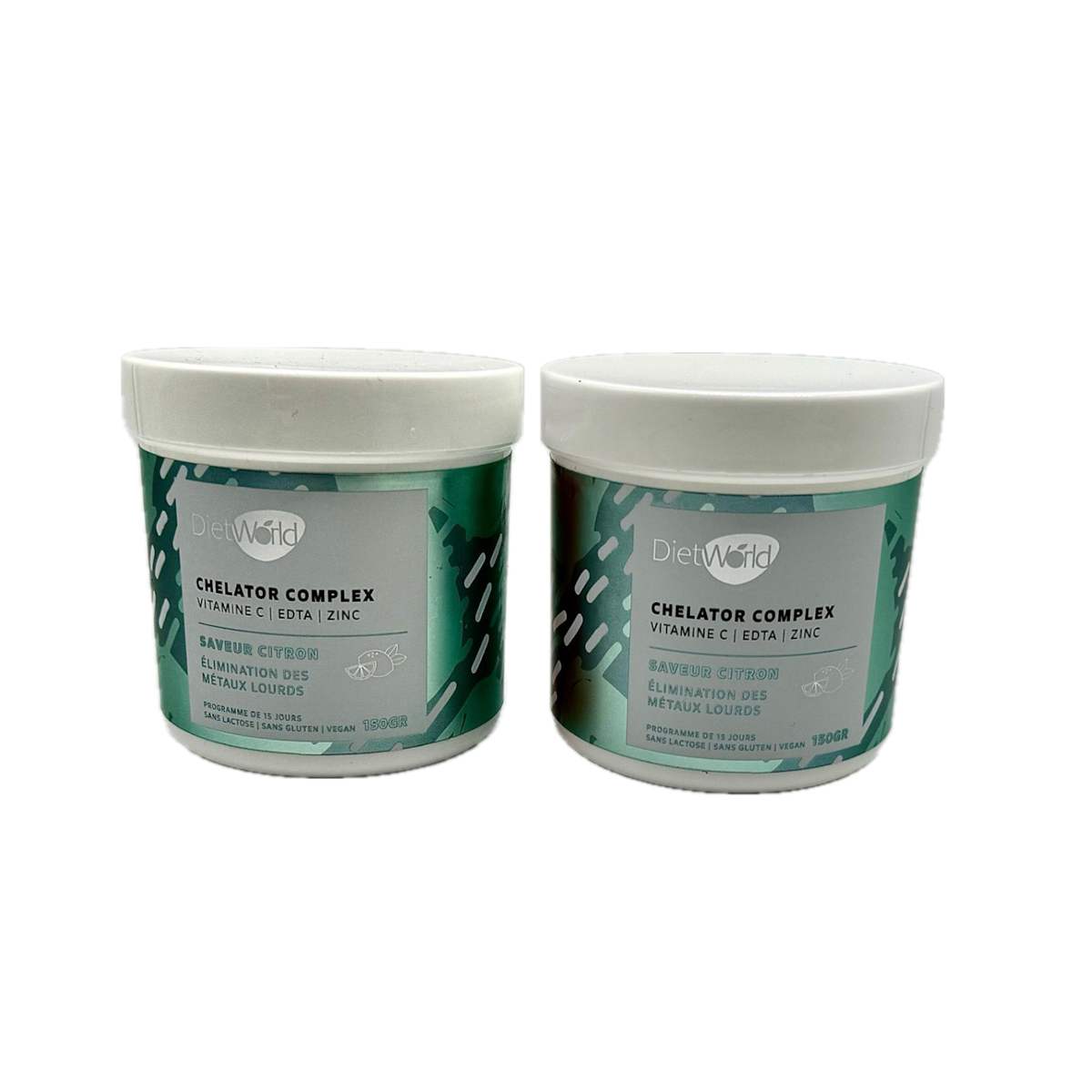 2 boites de Chelator Complex "Élimination des métaux lourds " EDTA / VIT C / ZINC
