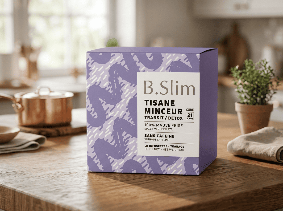 3 B.SLIM Cure 2 mois Tisane minceur Transit Detox