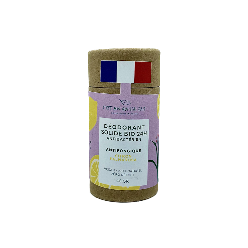 Déodorant stick bio 24h - Citron Palmarosa