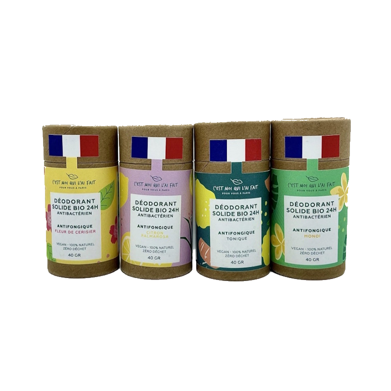 Gamme déodorant stick bio 24h