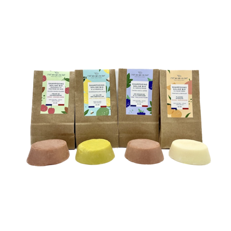 Gamme shampooing solides de CMQLF