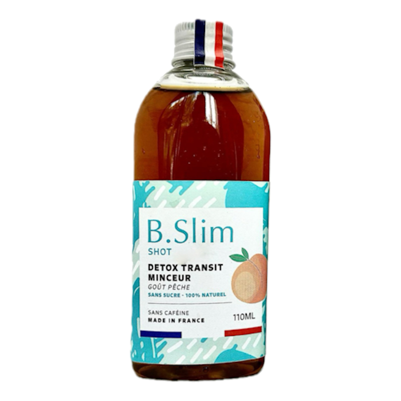 B.Slim 10 Shots Détox Transit Minceur - Goût Pêche
