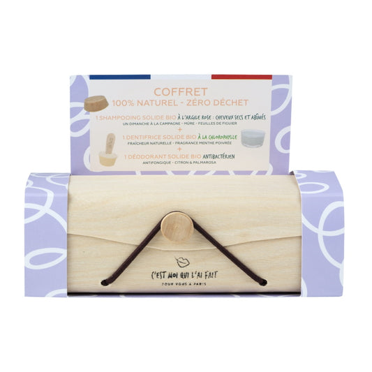 Coffret nomade bio Mûre Menthe "Fraîcheur à la campagne"