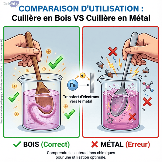 Pourquoi Pas de Cuillère en Métal ? Science Expliquée