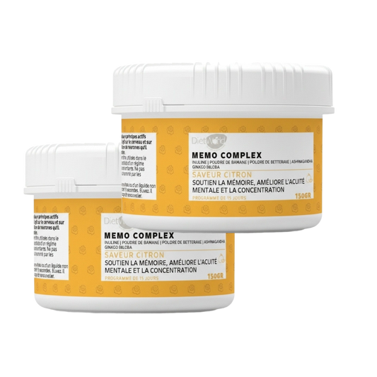 2 Mémo Complex - Soutien mémoire - Cure préventive