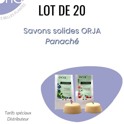 Lot 20 panaché Savons surgras ORJA