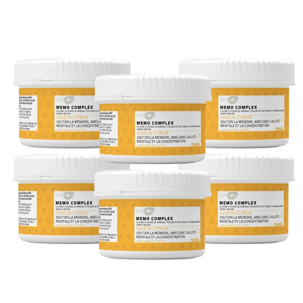 6 Mémo Complex - Soutien mémoire - Cure intensive