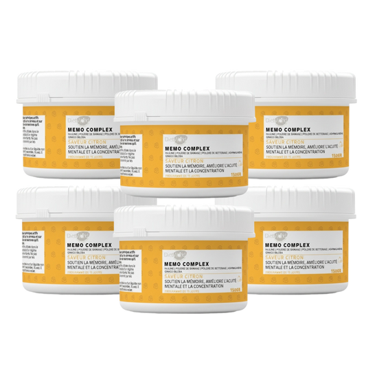 6 Mémo Complex - Soutien mémoire - Cure intensive