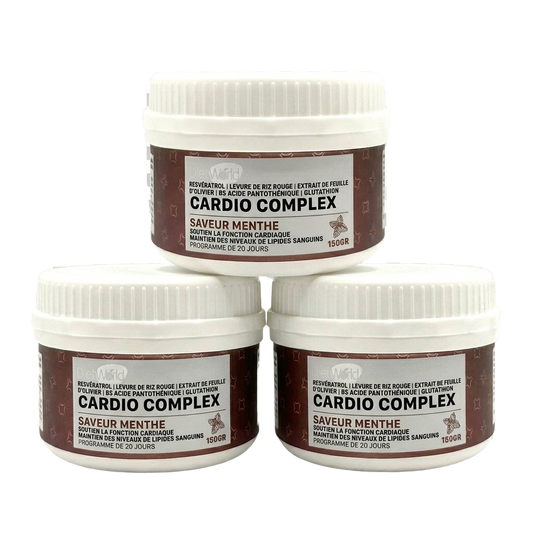 3 pots de Cardio Complex