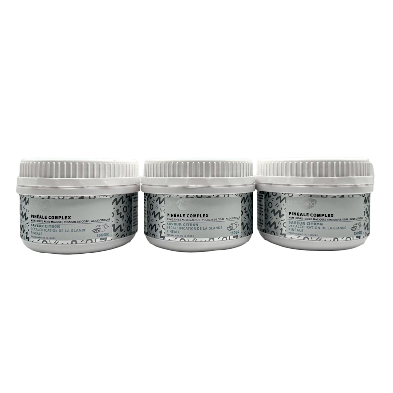 3x Pinéale Complex - Décalcification de la glande pinéale