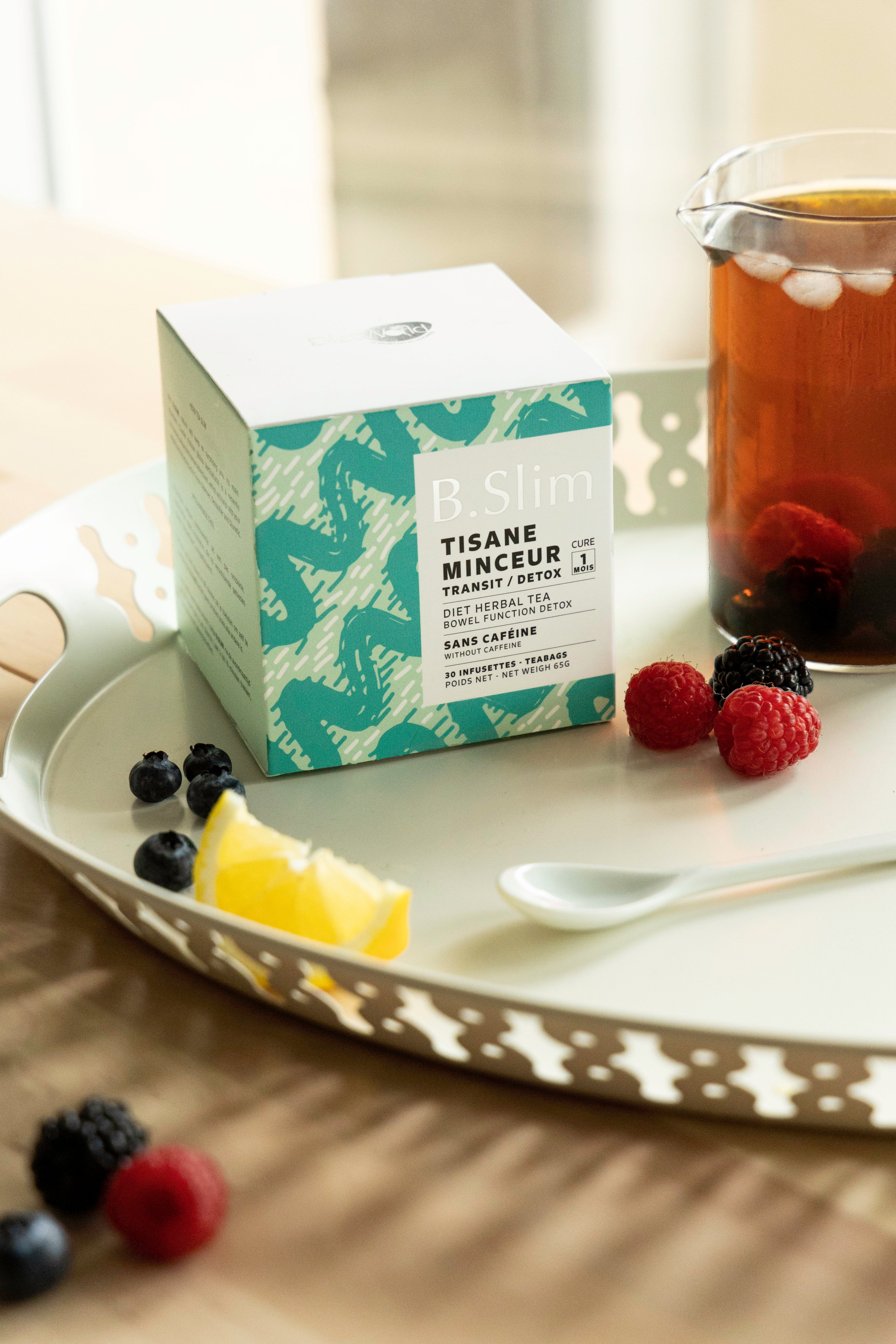 Diet World B.Slim Tisana dimagrante Transito di Detox x15 bustine da tè  senza caffeina - Easypara