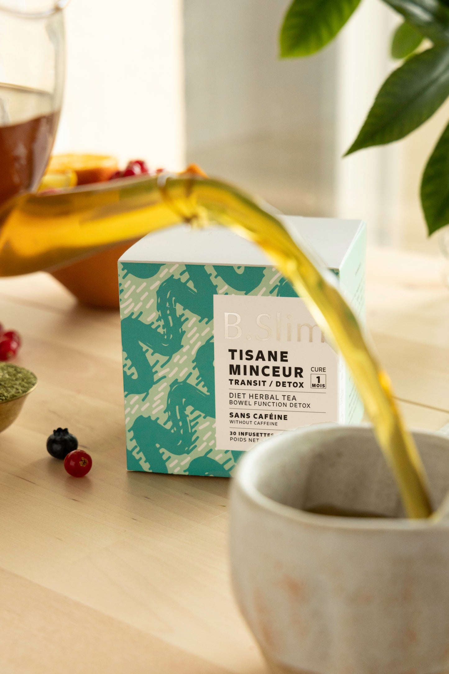 Lot 10 B.SLIM Tisane transit Detox 1 mois