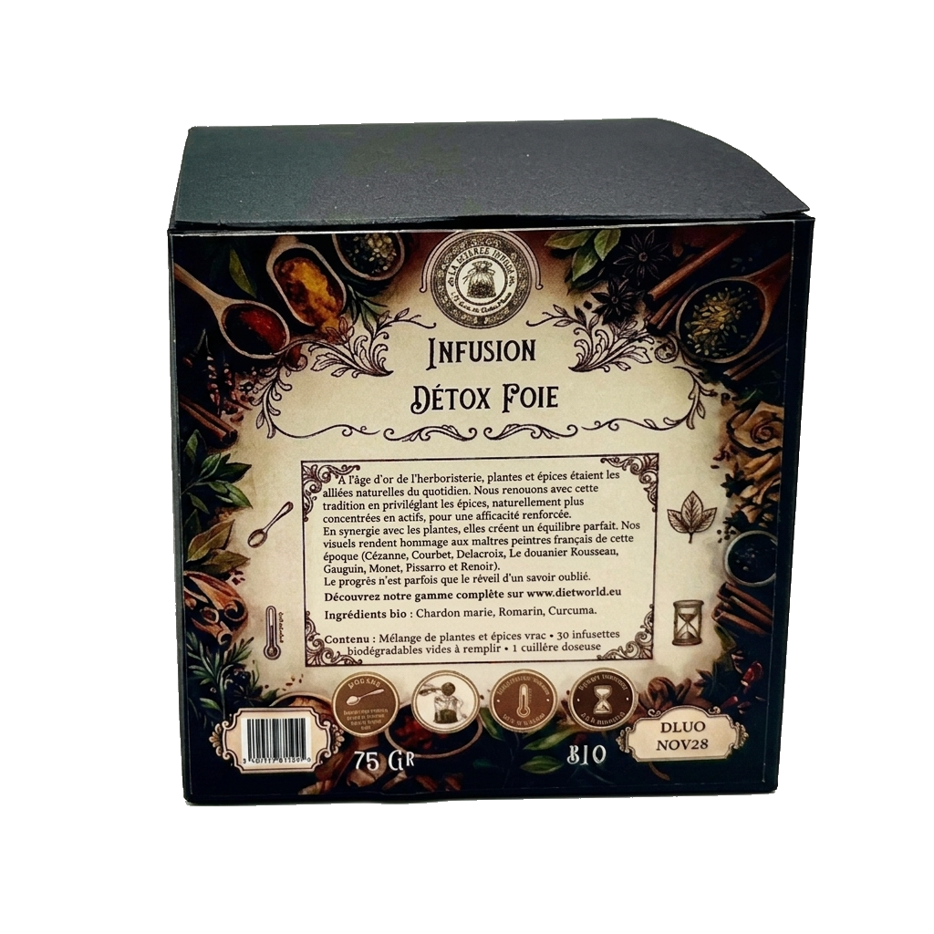 Infusion Détox foie BIO