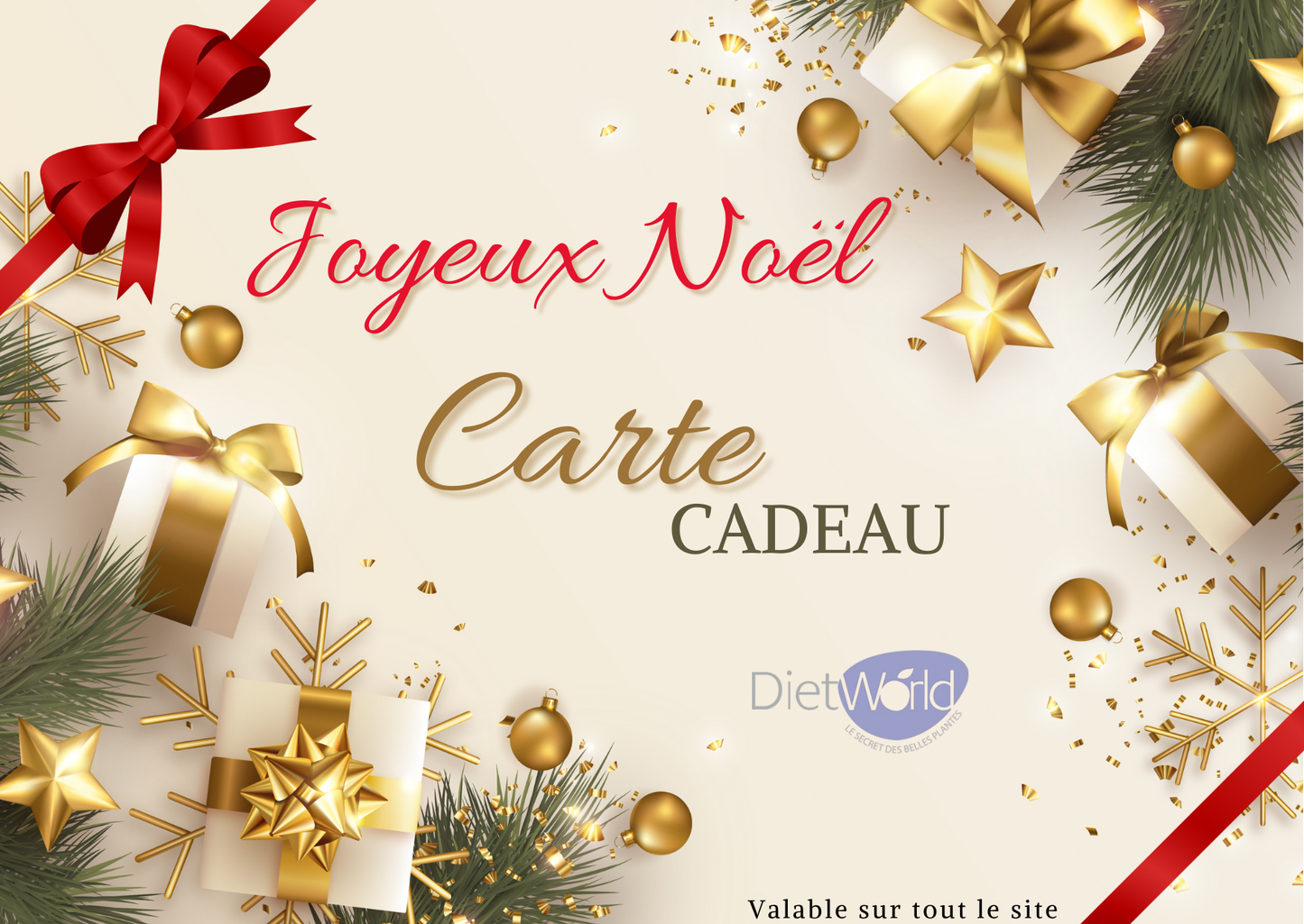 Carte cadeau DietWorld