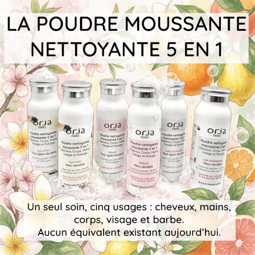 Lot 12 poudres moussantes 5 en 1