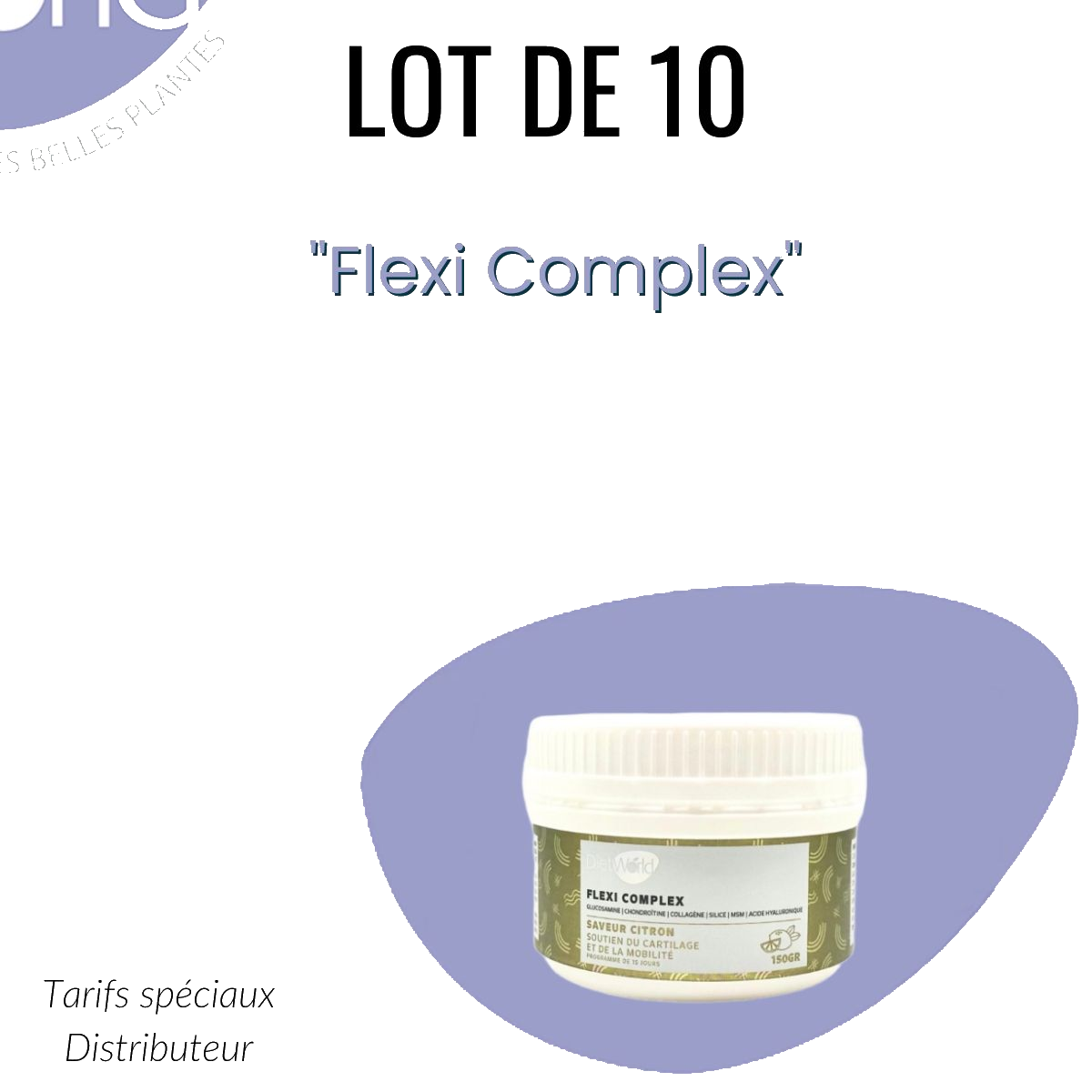 Lot 10 Flexi Complex - Cure arthrose préventive 15 jours