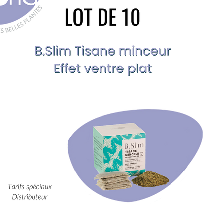 Lot 10 B.SLIM Tisane transit Detox 1 mois