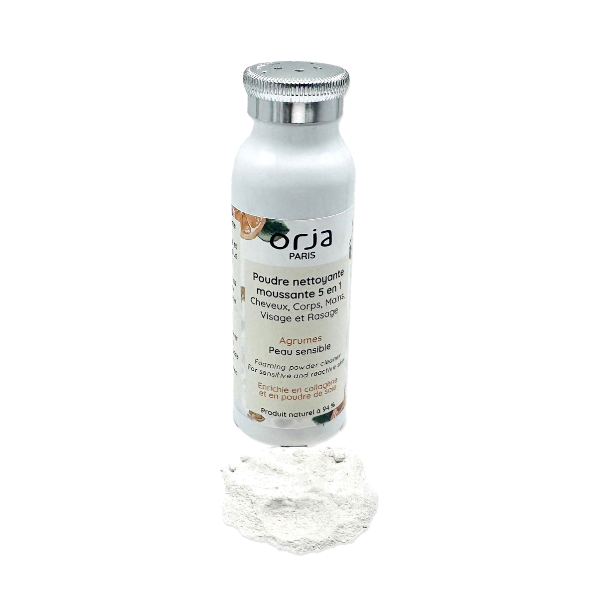 Poudre moussante 5 en 1 - Agrumes - Peau sensible