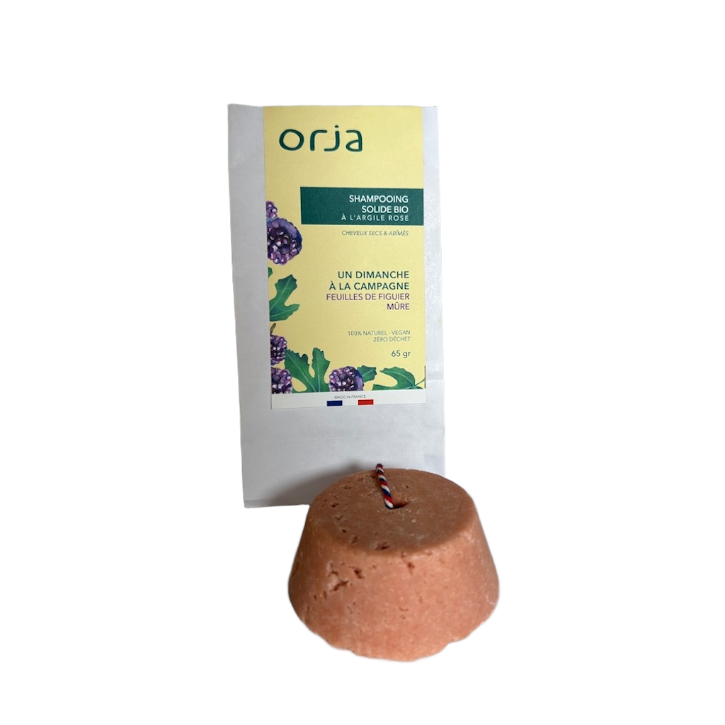 Shampooing Solide Bio à l'Argile Rose