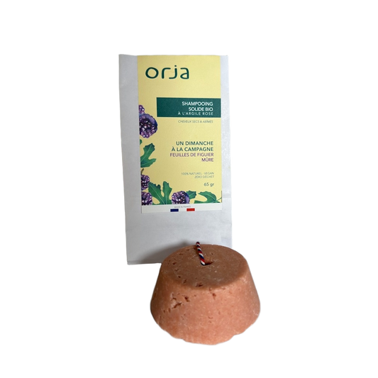 Shampooing Solide Bio à l'Argile Rose