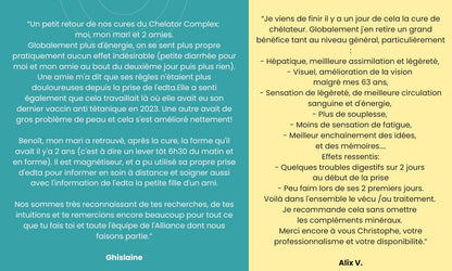 Double duo pour enfants "Chelator Complex" + Vitamines - Élimination des métaux lourds