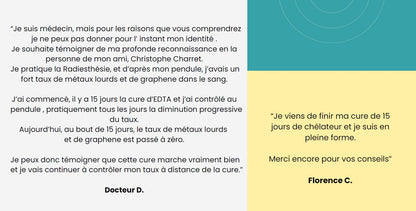 Double duo pour enfants "Chelator Complex" + Vitamines - Élimination des métaux lourds