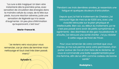 Double duo pour enfants "Chelator Complex" + Vitamines - Élimination des métaux lourds