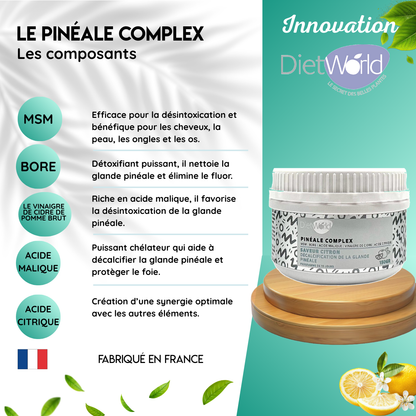 2x Pinéale Complex - Décalcification de la glande pinéale