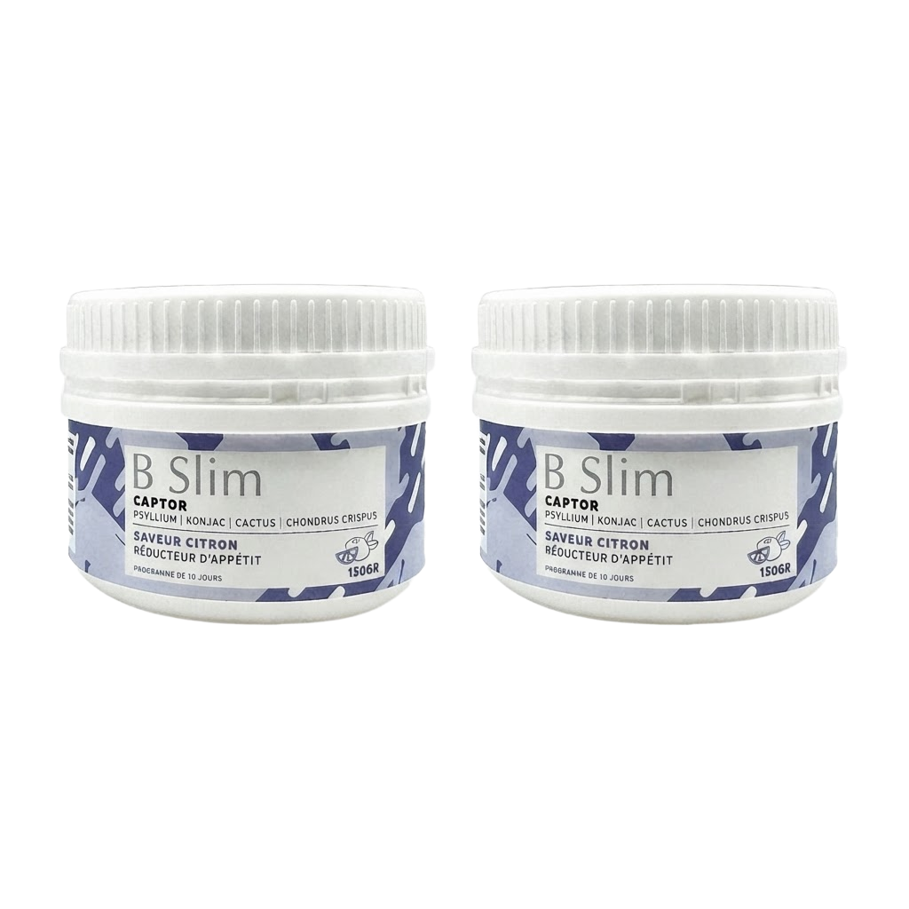 2 pots de B.Slim Captor - Réducteur d'appétit