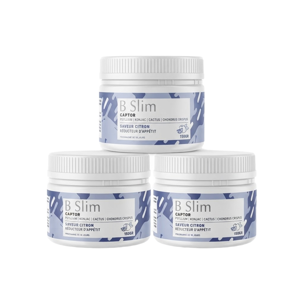 3 pots de  B.Slim Captor - Réducteur d'appétit