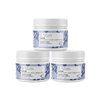 3 pots de  B.Slim Captor - Réducteur d'appétit