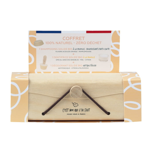 Coffret nomade bio Orange Citron "Plaisirs acidulés"