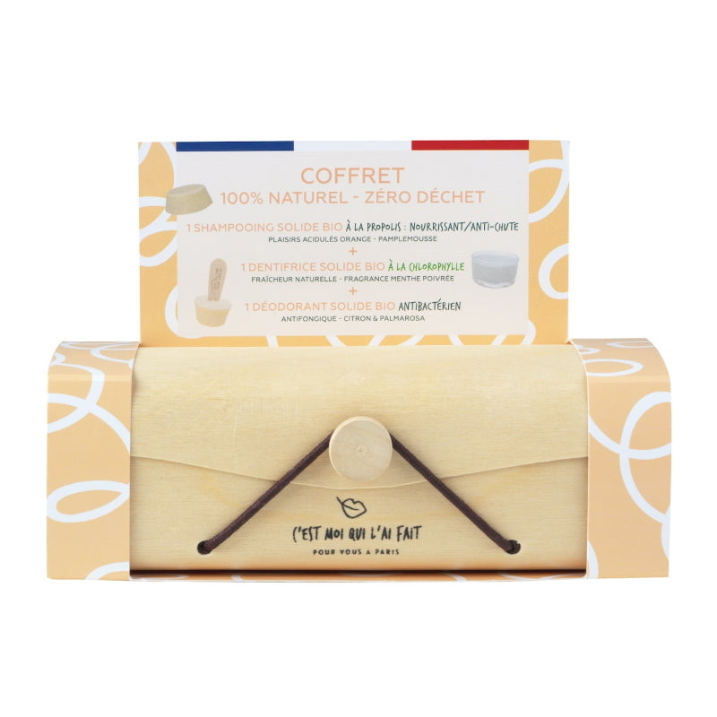 Coffret nomade bio Orange - Menthe " Fraîcheur acidulée"