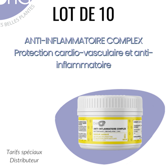 Lot 10 Anti-inflammatoire Complex et Protection Cardio-vasculaire