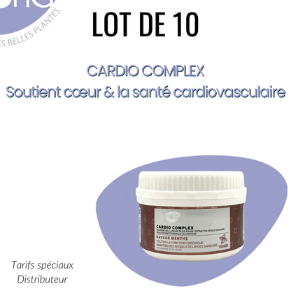 Lot of 10 pots of Cardio Complex