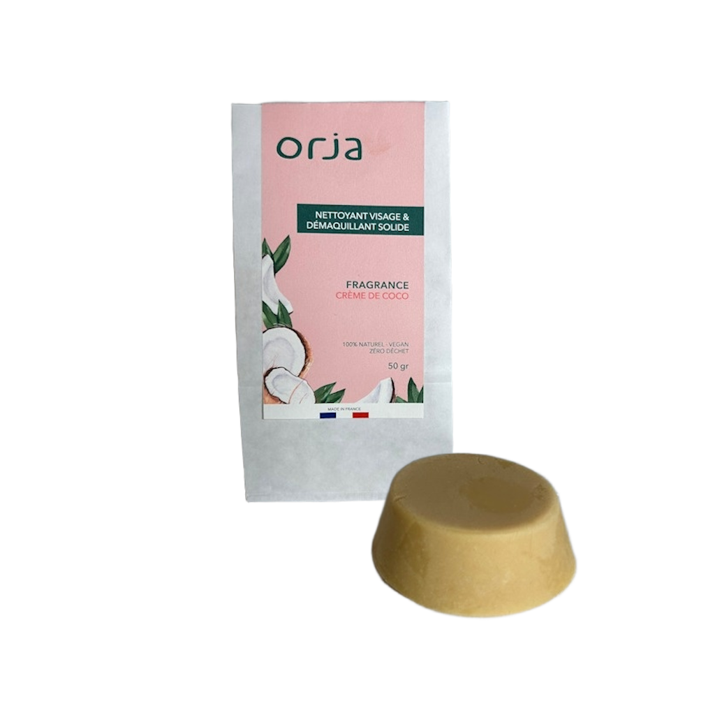 Savon solide 2 en 1 - Nettoyant et démaquillant