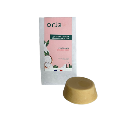 Savon solide 2 en 1 - Nettoyant et démaquillant