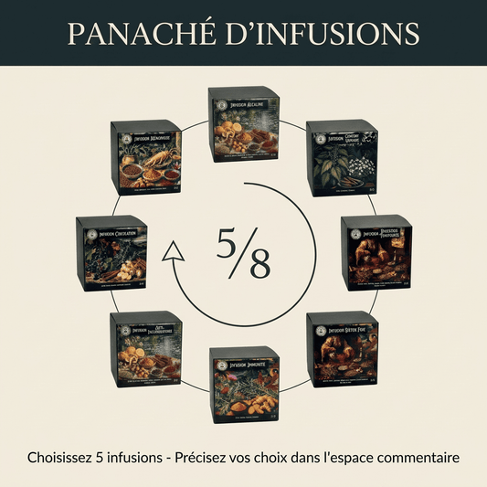 Infusions x5 panaché au choix BIO